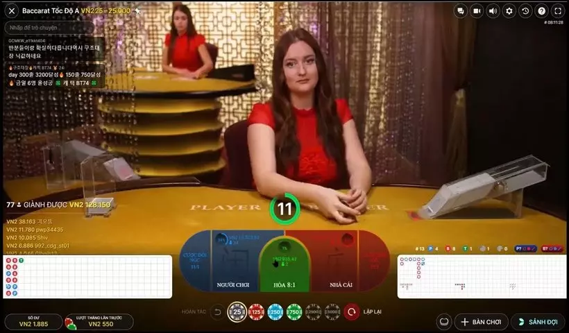 Tựa game Baccarat online chất lượng